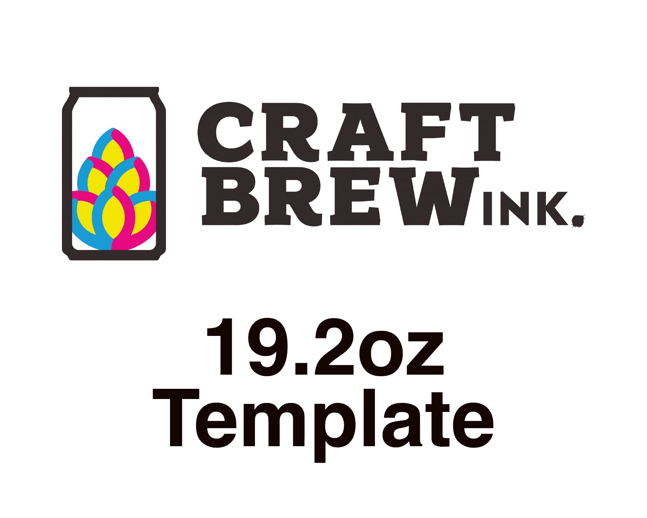 19.2 oz print template preview